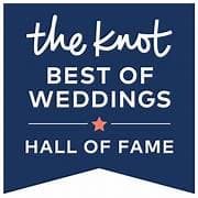 The Knot Best of Weddings Hall of Fame