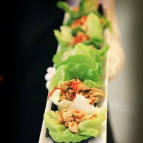 Lettuce wraps appetizer at The Commons 1854